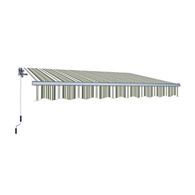 Manual Retractable Sun Shade Patio Awning